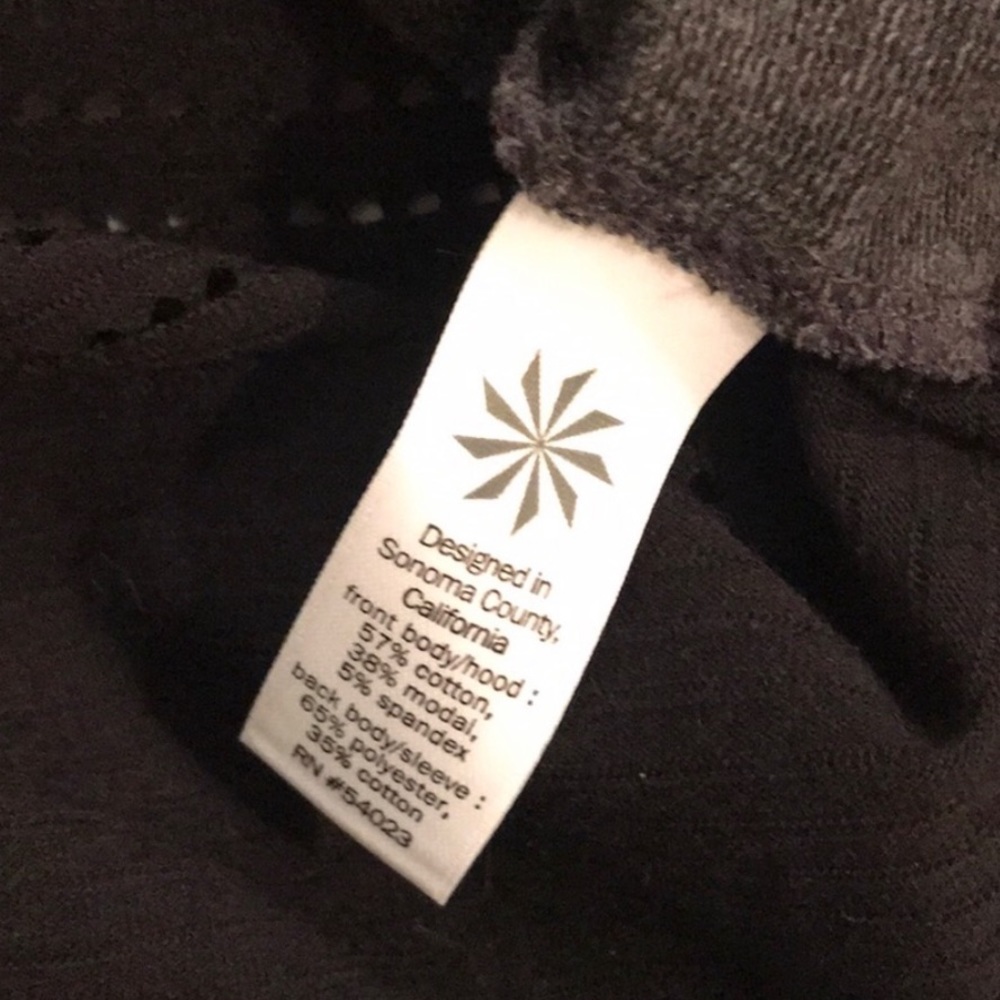 Athleta Charcoal Limitless Pullover Hoodie - Picture 8 of 8